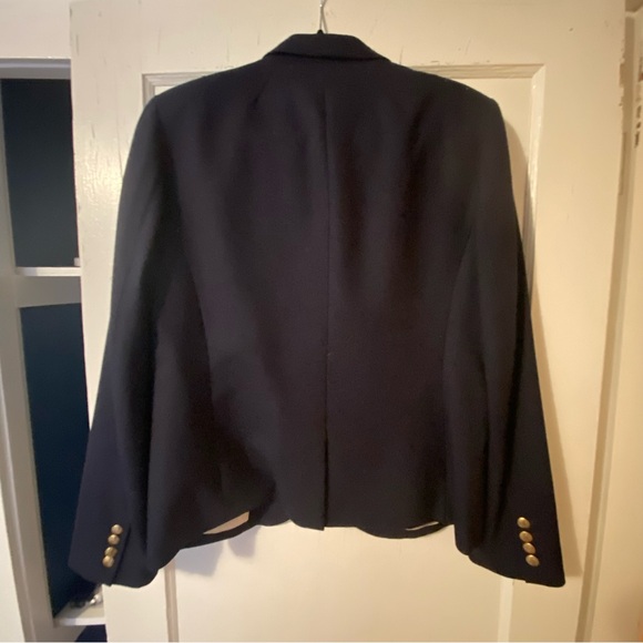 Navy J. Crew Wool Blazer - Picture 2 of 3
